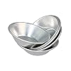 Keysui 24 geanodiseerde aluminium ei, taartvorm, cupcake, koekjesvorm, puddingvorm, bakgereedschap