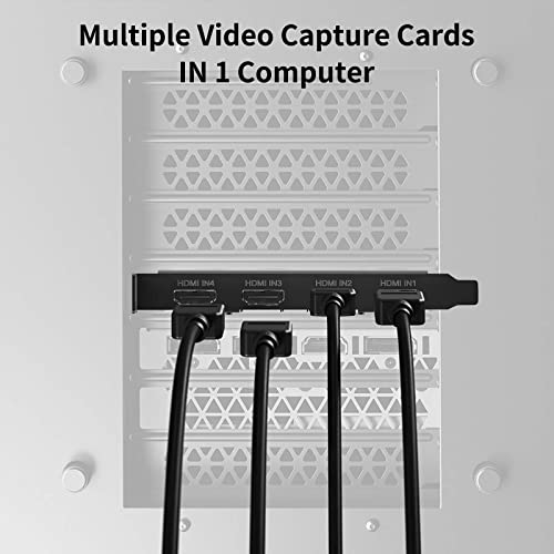 ACASIS Internal Capture Card PCIe 4 HDMI Stream and Record in 1080p60