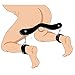 Master Series The Extreme BDSM Enforcer Humbler with Ankle Restraints, Black