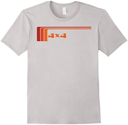 Mens Jeep 4x4 Off-Road Muddin MJ Shirt Medium Silver