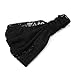 ReFaXi Elegant Women Black Bandanas Lace Headwrap Headband Girls' Hair Accessory Gift
