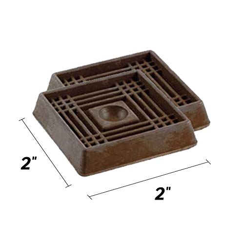 image for Bangerz Sunz Furniture Caster Cups for Carpet and Finished Surfaces, 2