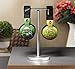 Solid Base Dual Sides Aluminum Headphones Stand Hanger for Monster DNA Beats Bose Skullcandy Sony Sennheiser Shure AKG Headphones with Handband (Chrome) -1 Year Warranty Included-