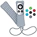 Sahiyeah Case Compatible for Apple TV Remote Case Light Weight Anti Slip Waterproof Shockproof Silicone Protective Case Cover for Apple TV 2 3 Remote Controller,Gray