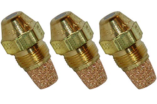 Set of 3 Delavan Hollow Flame Pattern Oil Burner Nozzles .65-80A