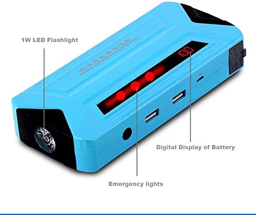 50800mAh 12V 2USB Multi-Function Power Bank Booster Mini Battery Charger Car Jump Starter HOP