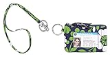 Vera Bradley Zip Id Case and Lanyard in Lucky You