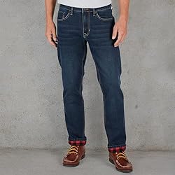 Weatherproof Vintage Fleece Lined Mens Jeans