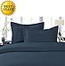 Elegant Comfort 4-Piece 1500 Thread Count Egyptian Quality Hypoallergenic Ultra Soft Wrinkle, Fade, Stain Resistant Bed Sheet Sets with Deep Pockets, King, Navy Blue