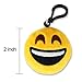 Dreampark Emoticon Keychain Mini Cute Plush Valentine's Day Gifts/Birthday Party Supplies Favors, Emoticon Key Chain Toy Kids Carnival Prizes, 2