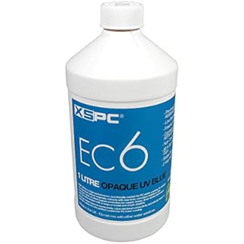 XSPC EC6 High Performance Premix Coolant, Opaque, 1000 mL, UV Blue