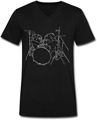 Drums Store618 Boy V Neck Unique Drums T-shirts Good