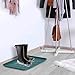 Stalwart All Weather Boot Tray - Small Water Resistant Plastic Utility Shoe Mat for Indoor and Outdoor Use in All Seasons (Teal)