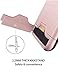 iPhone 6 Plus Case, Taken [Card Slot] [KickStand] Dual Layer Hybrid Shockproof Case Cover for Apple iPhone 6 Plus/6S Plus (Rose Gold)