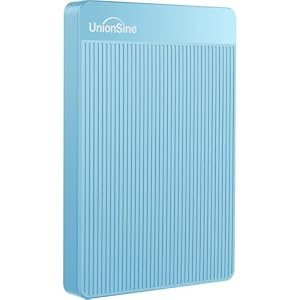 UnionSine USB3.0 外付けHDD 超薄型ポータブル外付けハードディスク 500GB 2.5インチ