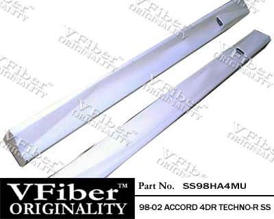 1998-2002 Honda Accord 4dr Body Kit Techno-R Side Skirt