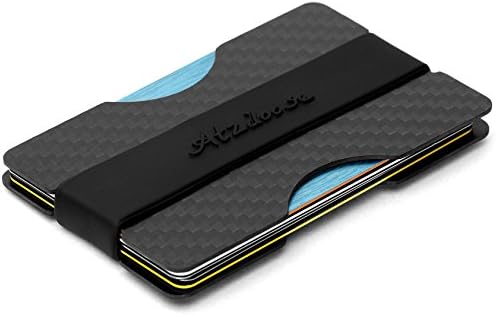 Carbon Fiber Wallet Slim Wallets for Men Carbon Fiber RFID Blocking Wallet Credit Card Holder Valentines Gifts for Men