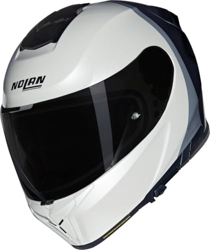 Nolan N80-8 Verniciatura Speciale N-Com Helmet, black/pearl, S (56)