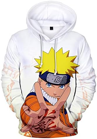CHAIRAY Anime Hoodie Realistic 3D Cosplay Pullover Hooded Sweater