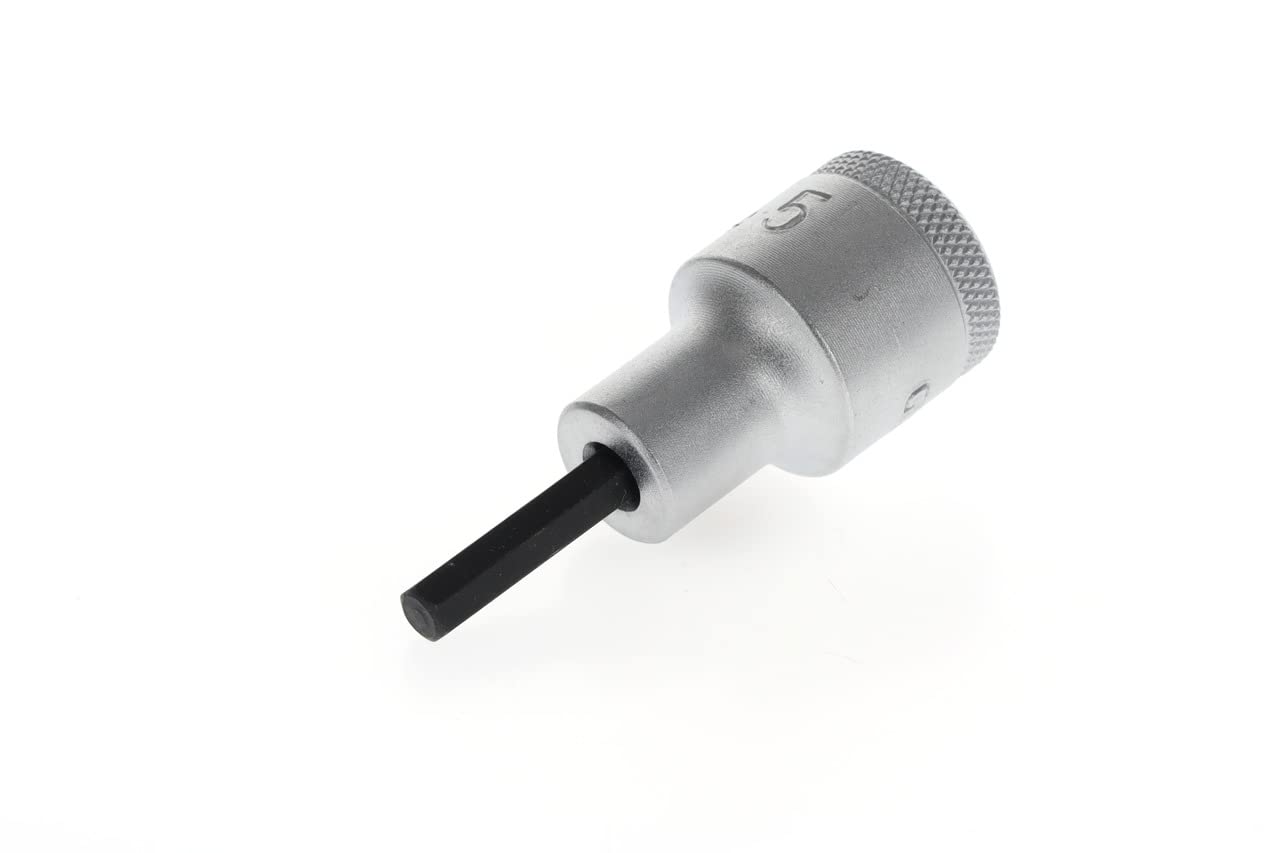GEDORE Screwdriver bit Socket Allen, AF 5 mm, 1/2" 12.5 mm, Screwdriver bit Socket, Tool, in 19 5