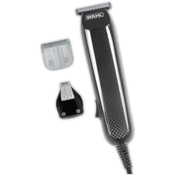 Wahl PowerPro Corded Beard Trimmer, Hair Clipper, Haircut Trimmer, Grooming Detailer Kit for Men - For Beard, Mustache, Stubble, Ear, Nose & Body Grooming - Model 9686
