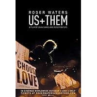 hotprint Roger Waters Us Them - Movie Poster Wall Decor - 18 by 28 inches. (NOT A DVD)