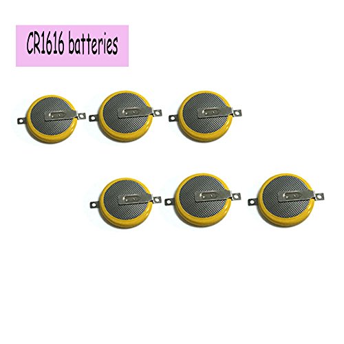 CR1616 Batteries with Tabs, Popmall12 Pack CR1616 Lithium Replacement Save Battery for Nintendo Game Boy, GB Color, Advance and Pokemon Games
