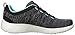 Skechers Sport Women's Burst Equinox Fashion Sneaker,Black/Turquoise,8 M US