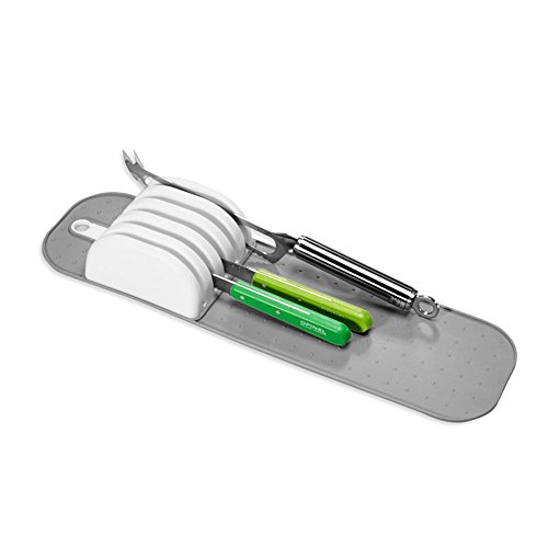 image for madesmart Small In-Drawer Knife Mat - White | CLASSIC COLLECTION | Hol