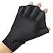 Tagvo Aquatic Gloves for Helping Upper Body Resistance, Webbed Swim Gloves with Velcro Strap, Well Stitching, No Fading, Sizes for Men Women Adult Children Aquatic Fitness Water Resistance Training