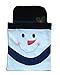 D-FantiX Snowman Christmas Chair Covers Set of 4, Holiday Dining Room Chair Back Covers Christmas Decorations