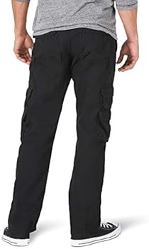 wrangler authentics men's premium relaxed fit straight leg cargo pant