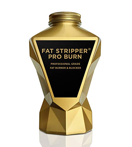 LA Muscle Fat Stripper PRO Burn | Professional Fat Burner and Fat Blocker | Weight Loss and Six Pack Supplement | Ideal for Professional Bodybuilders | GM Free | 2 X Months Supply