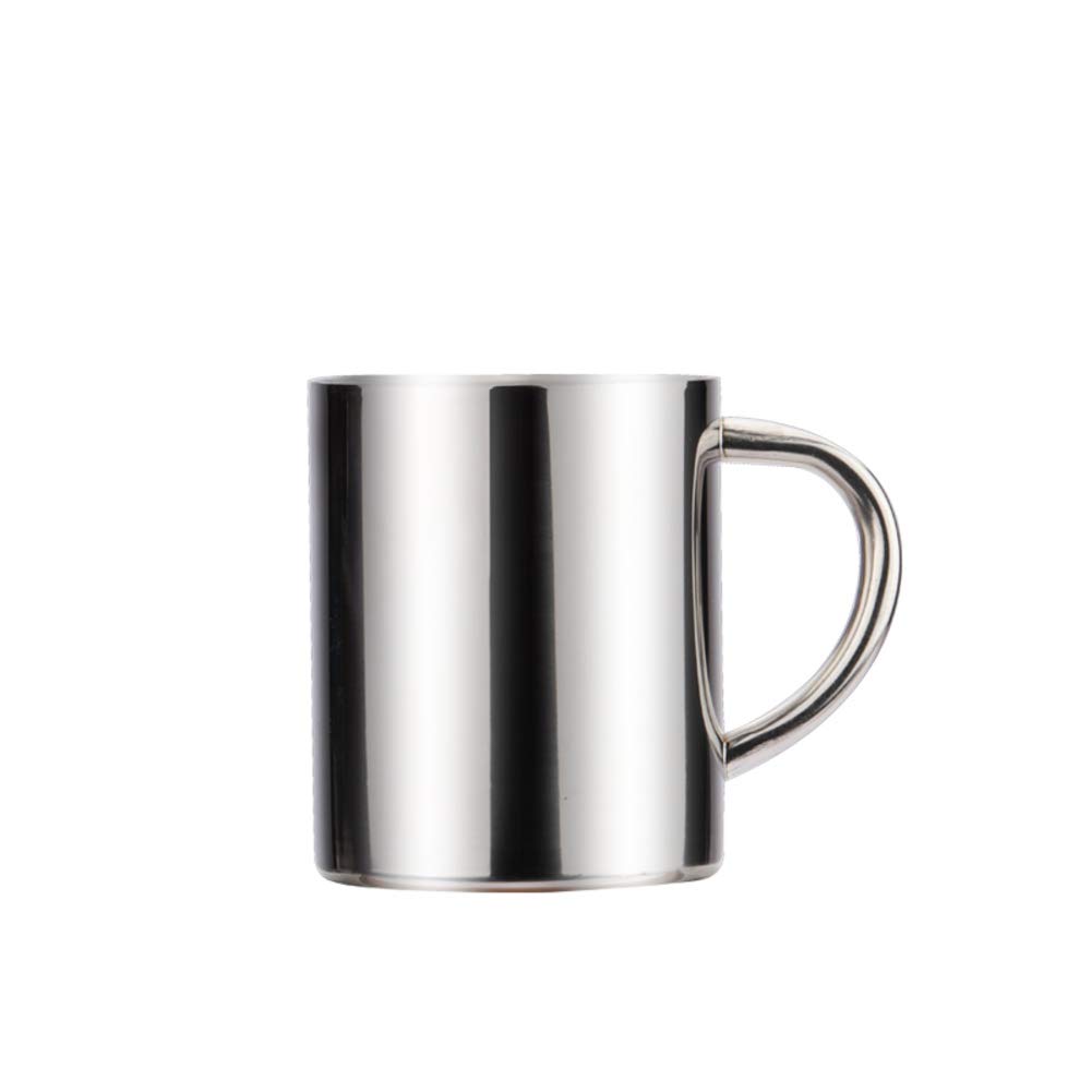 AvkhMbhj Acero Inoxidable Café Taza con Tapa, Resistente Calor ...