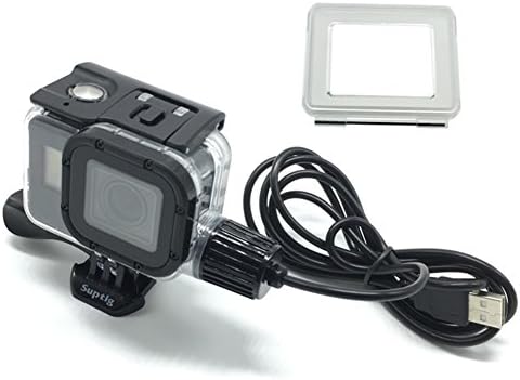 Waterproof Dive Housing Case Underwater Protective Action Camera Housing Case Side Open Case for GoPro Hero 5 6 Cameras 50 Meters Underwater Photography by NORDSD