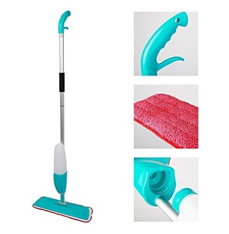 Glives Washable Floor Cleaning Spray Mop with Removable Washable Cleaning Pad and Integrated Water Spray Mechanism (Random Color) (1)