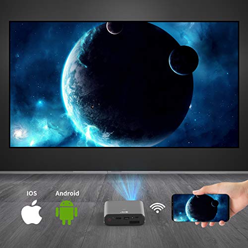 Mini-Proyector-Porttil-WiFi-3D-Artlii-Mana-DLP-Proyector-Mvil-Pequeo-Batera-Recargable-Remote-Learning-para-Smartphone-iPhone-Android