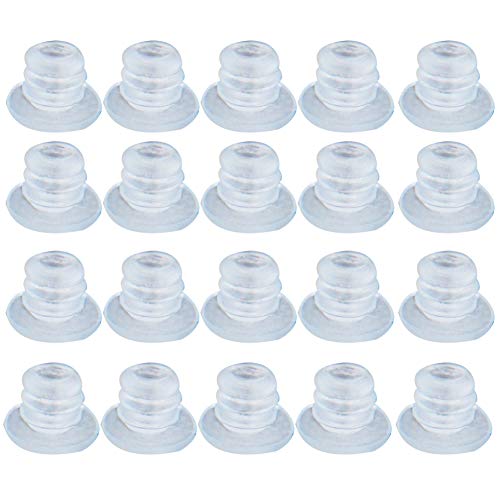 MroMax Glass Table Top Bumpers Soft Stem Bumper Anti Collision Embedded