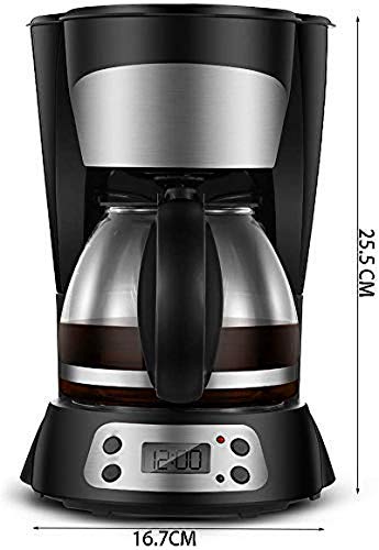 FGKLU Filterkaffeemaschine mit One-Touch-Bedienung, Filterkaffeemaschine, programmierbare 10-Tassen-Kaffeemaschinen mit… – Bild 6