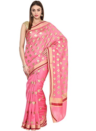 Maahir Fashions Women's Indian Ethnicwear Wedding Handloom Saree