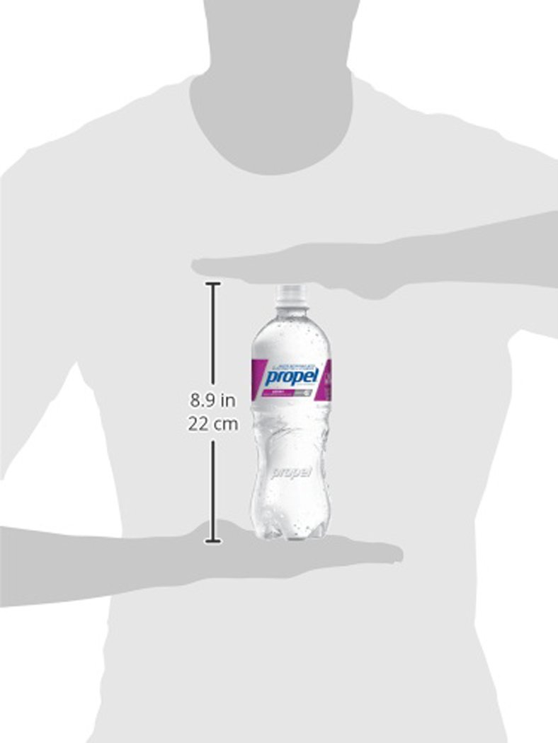 Propel, Berry, Zero Calorie Sports Drinking Water with Electrolytes and Vitamins C&E, 16.9 Fl Oz (12 Count) : Sports Drinking Water : Grocery & Gourmet Food