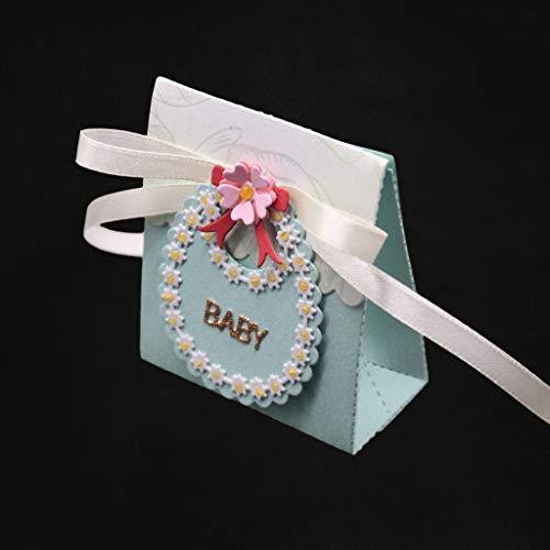 Candy Box Baby Metal Cutting Dies Stencil Scrapbooking DIY Album Stamp Embossing with Silver
