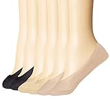 6 Pairs Women's No Show Socks Low Cut Flat Boat Line Socks