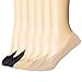 6 Pairs Women's No Show Socks Low Cut Flat Boat Line Socks
