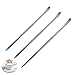 3 Pcs Coffee Latte Art Pen Stainless Steel Tool Espresso Machine Cafe Home Kitchen for Latte Art use by PPX
