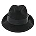 Belfry Trilby Men/Women Snap Brim Vintage Style Dress Fedora Hat 100% Pure Wool Felt in Black, Grey, Navy, Brown and Pecan