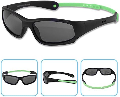Boys Girls Kids Polarized UV Protection Sunglasses NSS0706black
