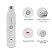 TEKITSFUN Pet Nail Grinder, Rechargeable Electronic USB Nail Trimming Clipper with Two Speed Mode, Three Ports Options for Birds, Rabbits, Cats, Small, Medium and Large Dogs