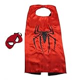 Kids Capes Spiderman and Mask Set