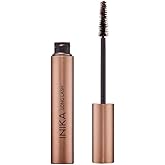 INIKA Organic Long Lash Mascara - Vegan, Non-Toxic Mascara for Volume and Length, Enriched with Essential Fatty Acids, Magnolia Bark Extract & Vitamin E, Cruelty-Free, Black